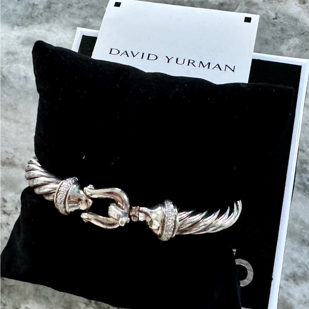 David Yurman Diamond Cable Bracelet